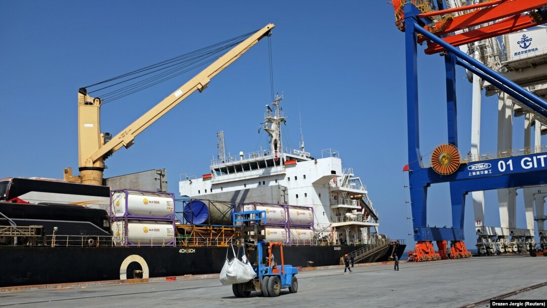 Gwadar port is part of the China-Pakistan Economic Corridor, an estimated $62 billion bundle of projects forming the cornerstone of China’s sweeping Belt and Road Initiative that aims to build infrastructure, expand trade links, and deepen ties across Eurasia and Africa.