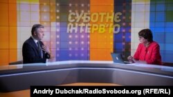 Юрій Вітренко й Інна Кузнецова у «Суботньому інтерв’ю»