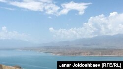 Кыргызстан. Токтогул суу сактагычы.