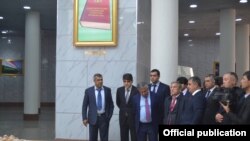 Өзбекстан ишкерлери Тажикстанда.