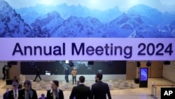 Pamje nga vendi ku do ta mbahet Forumi Ekonomik Botëror në Davos, Zvicër. Forumi vjetor nis më 15 dhe mbaron më 19 janar 2024.