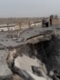 IRAN-CRISIS/Bandar Khamir - damaged portion of a bridge - July 17, 2026 - 9x16 screen grab