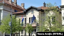 Ndërtesa e Ambasadës së Kroacisë në Beograd.