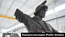 Салават Юлаев һәйкәле реставрация цехында