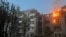 Пашкоджаны расейскім абстрэлам жылы дом у Львове, 30 ліпеня 2026 году