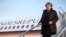 Angela Merkel astăzi la sosirea la Washington