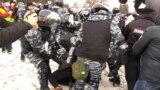 Arrests In Ufa And Samara Amid Mass Detentions Of Protesters Across Russia screen grab