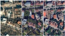 Google Earth - Satellite Images - Sofia Amphitheatre - 2003 - 2016 - 2024