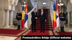 Vučić i Johanis u Bukureštu