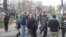 Protest u Akademskom parku u Beogradu