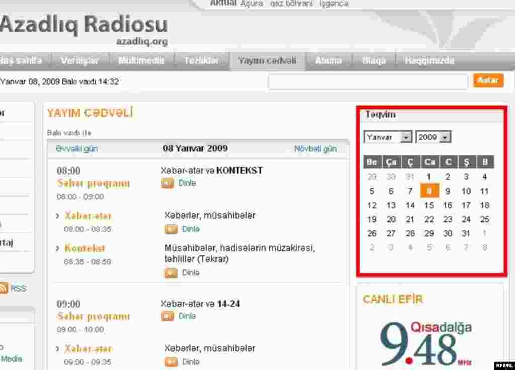 «Azadlıq» radiosunu internetdə necə dinləməli #62