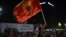 Protesta në Prishtinë mbrëmjen e 17 shtatorit. 