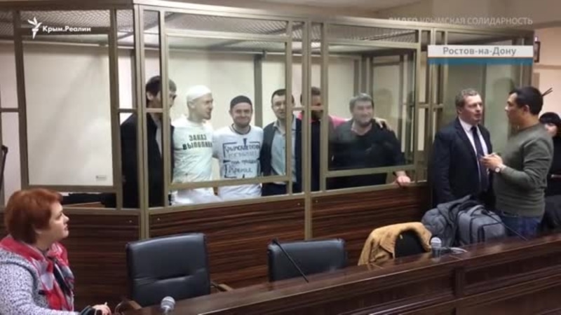 «Судебный блицкриг» – шестерым фигурантам ялтинского «дела Хизб ут-Тахрир» огласили приговор (видео)