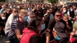 Rally Honors Victims Of North Macedonia's Hospital Fire