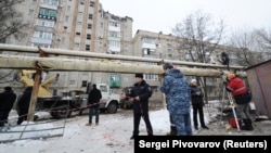 Astăzi la locul accidentului la Șahtî în regiunea Rostov 
