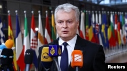 На запитання, чи може Литва відновити транзит за певних умов, Ґітанас Науседа відповів, що не готовий до цього