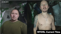 Xarkov vilayətinin Kupyansk rayonu yaxınlığında aylarla təminatdan məhrum qalan və taqətdən düşmüş Ukrayna hərbçisi.