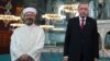 Türkiyə prezidenti Recep Tayyip Erdogan (sağda) və Diyanet başqanı Ali Erbaş Ayasofyada