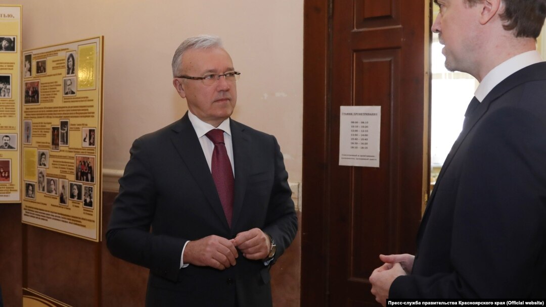 Губернатор Красноярского края Александр Усс