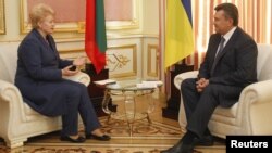 Під час зустрічі Президентів України і Литви