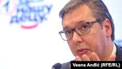 Predsednik Srbije Aleksandar Vučić