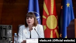 Министерската за образование Мила Царовска