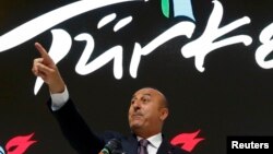 Глава МИД Турции М.Чавушоглу 