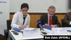 Potpisivanje ugovora između Hrvatske i Razvojne banke Vijeća Europe, Zagreb, 23.6.2014.