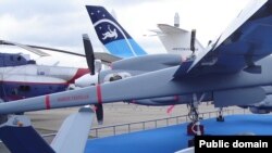 Ізраільскі дрон. Архіўнае фота