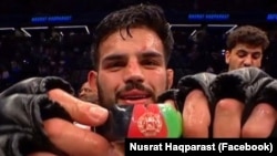 نصرت حق‌پرست، ورزش‌کار هنرهای رزمی ترکیبی افغان