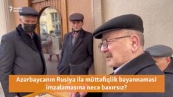 Bakı sakinləri Əliyevin Rusiya ilə müttəfiqlik razılaşmasına necə baxırlar