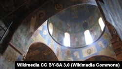 Фрески XII века в Спасо-Преображенском соборе Мирожского монастыря, Псков