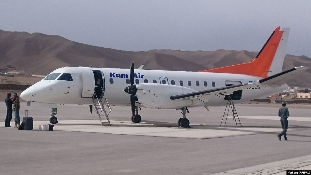 The new Kam Air flight from Kabul to Tashkent takes 90 minutes. (file photo)