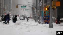 ნიუ-იორკის მეექვსე ავენიუ 2026 წლის 25 იანვარს