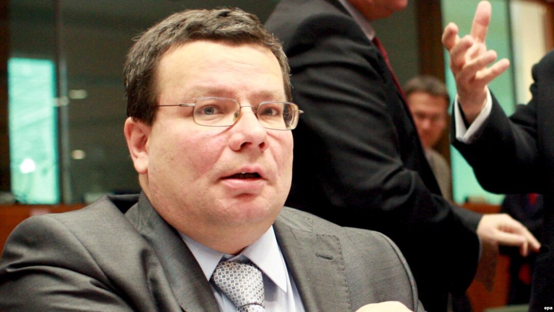 Czech Deputy Prime Minister for European affairs Alexandr Vondra at the start of the EU foreign ministers' meeting in Brussels on March 16.