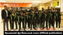 Футболисты Yaounde II Academy в Симферополе