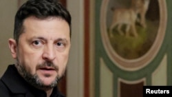 Владимир Зеленский, раисҷумҳури Украина, дар бинои Конгресси Амрико. Вашингтон, моҳи июли 2026
