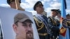 Прощання з загиблим пілотом F-16 Максимом Устименком у Михайлівському Золотоверхому соборі у Києві