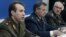 Председатель КГБ Белоруссии Степан Сухоренко, министр внутренних дел Владимир Наумов и генпрокурор Петр Миклашевич работают в тесном контакте
