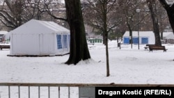 Pionirski park u Beogradu deset meseci je nedostupan građanima, Srbija, 6. januar 2026. 