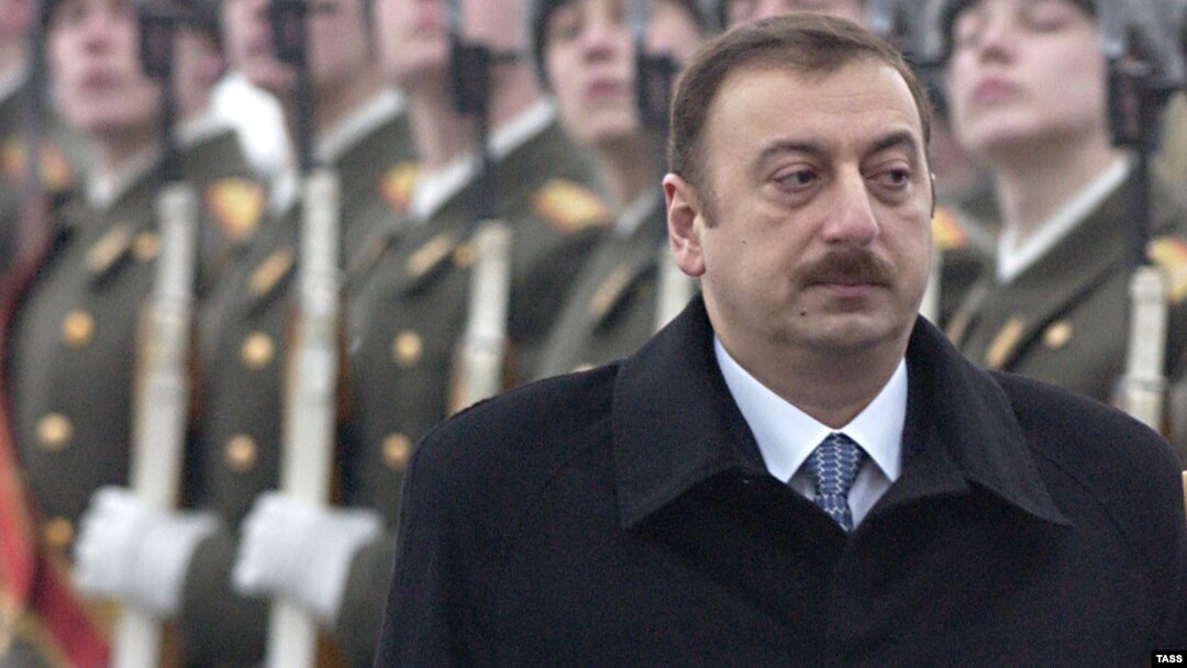 Azerbaijani President Ilham Aliyev's regime has jailed several journalists, activists, and government critics in the past year. 