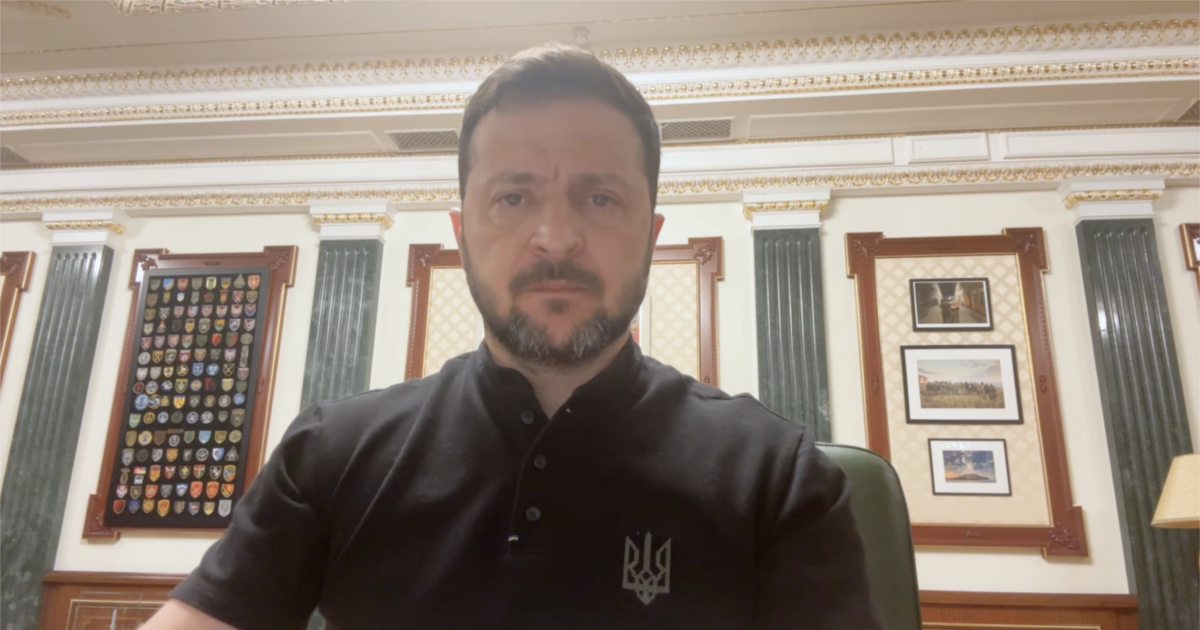 ზელენსკი რუსეთზე: ისინი ღელავენ, რომ აღლუმი კითხვის ნიშნის ქვეშ დგას და სწორადაც ღელავენ