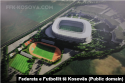 Plani i vitit 2019 për Stadiumin Kombëtar, projekt që nuk u realizua.