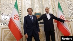 دیدار رافائل گروسی با وزیر خارجه ایران 