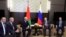 Во время встречи Путина и Лукашенко, 21 сентября 2018