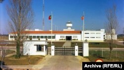 The administration building of RFE's RARET transmitter base at Glória do Ribatejo, Portugal.