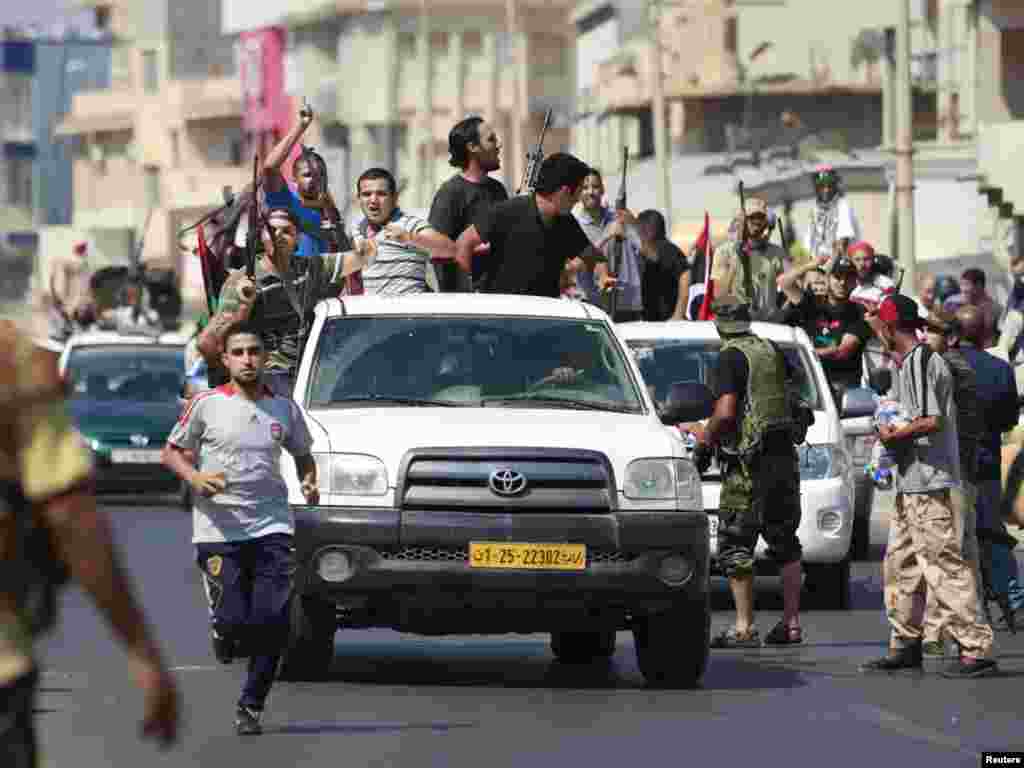 Tripoli, 22.08.2011. Foto: Reuters / Bob Strong 