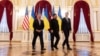 Стів Віткофф, Володимир Зеленський і Джаред Кушнер під час зустрічі в Києві, 6 вересня 2026 року