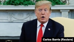 د امريکا د متحدو ايالتونو ولسمشر ډونالد ټرمپ