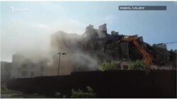 В центре Казани начали снос аварийных домов